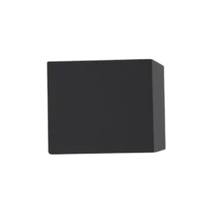 Qazqa up‑ en downlight lamp baleno zwart