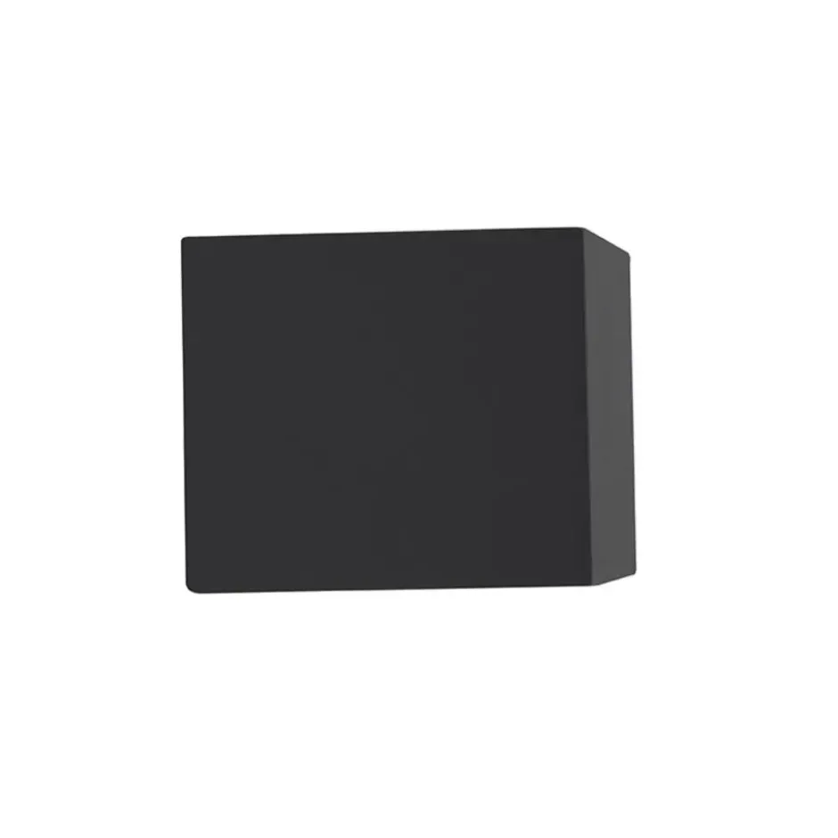 Qazqa up‑ en downlight lamp baleno zwart