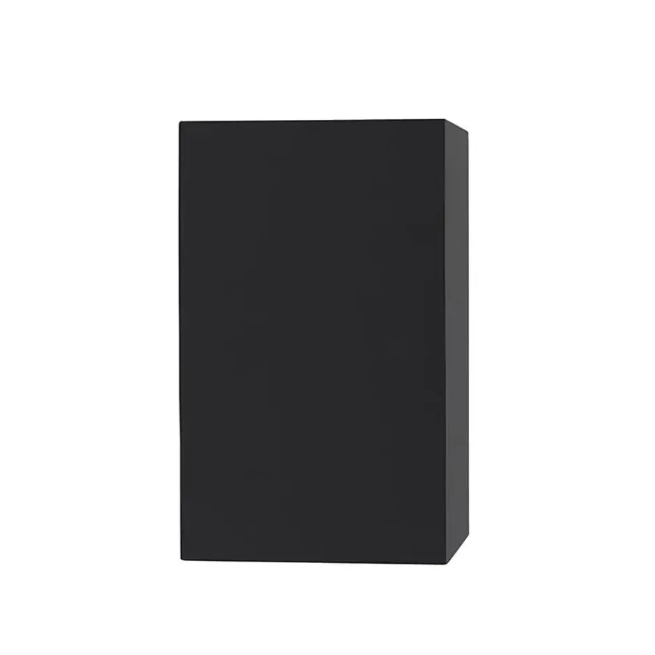 Qazqa up‑ en downlight lamp baleno zwart