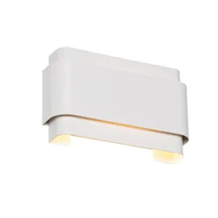 Qazqa up‑ en downlight lamp coen wit g9