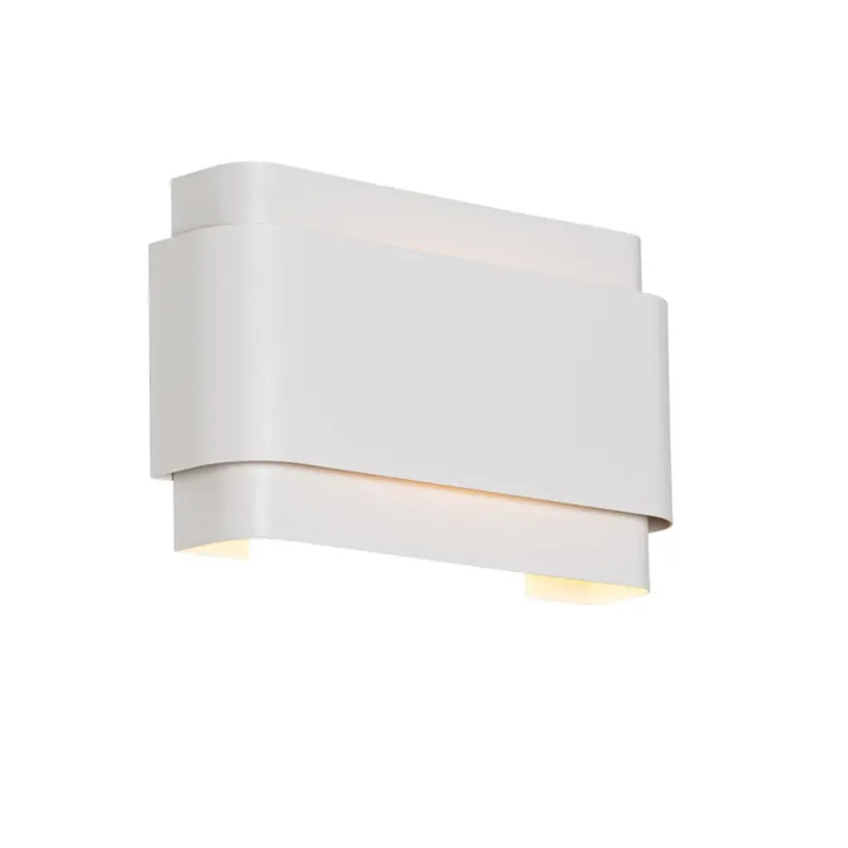 Qazqa up‑ en downlight lamp coen wit g9