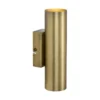 Qazqa up‑ en downlight lamp jeana bronskleurig gu10
