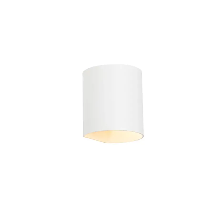 Qazqa up‑ en downlight lamp sabbio wit g9