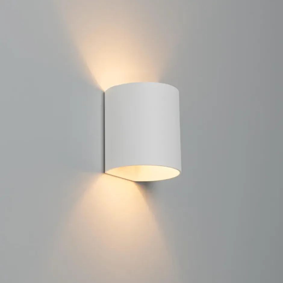 Qazqa up‑ en downlight lamp sabbio wit g9
