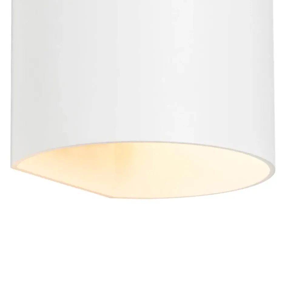 Qazqa up‑ en downlight lamp sabbio wit g9