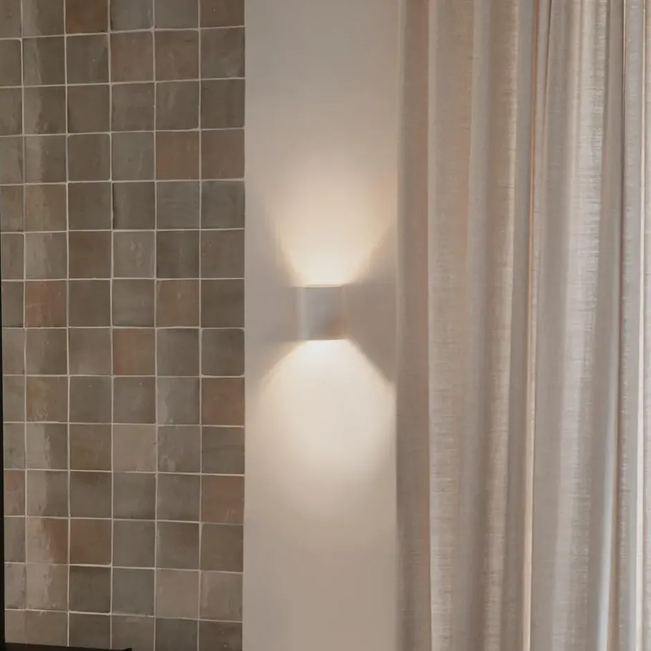 Qazqa up‑ en downlight lamp sabbio wit g9