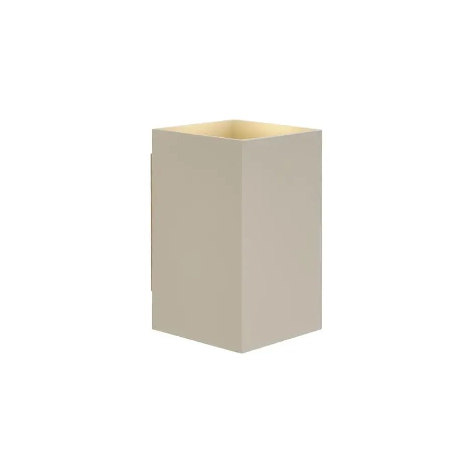 Qazqa up‑ en downlight lamp sandy beige gu10