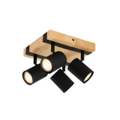 Qazqa verstelbare plafondspot jeana beige gu10