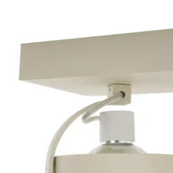 Qazqa verstelbare plafondspot go beige g9