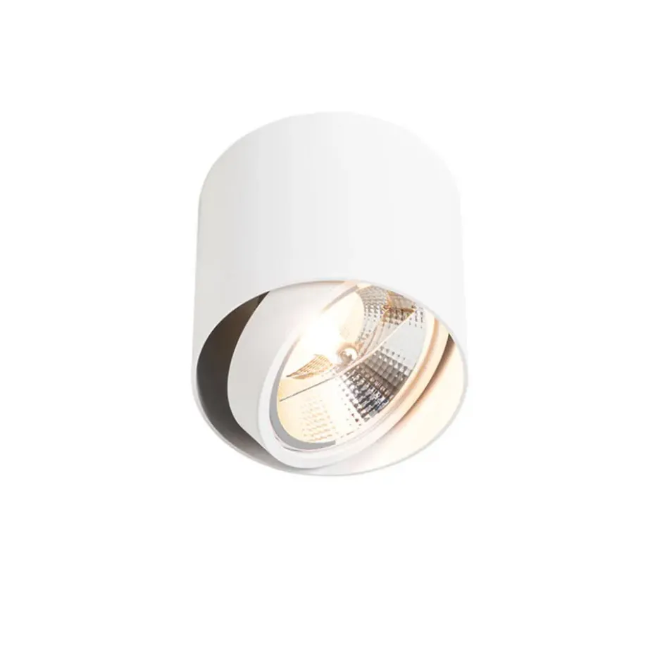 Qazqa verstelbare plafondspot impact wit gu10