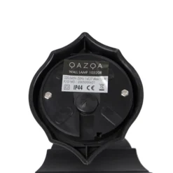 Qazqa verstelbare wandlamp capital zwart e27