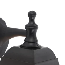 Qazqa verstelbare wandlamp capital zwart e27