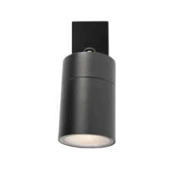Qazqa verstelbare wandlamp solo zwart gu10