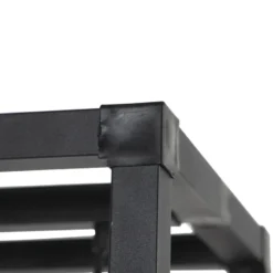 Qazqa vloerlamp big_cage zwart e27
