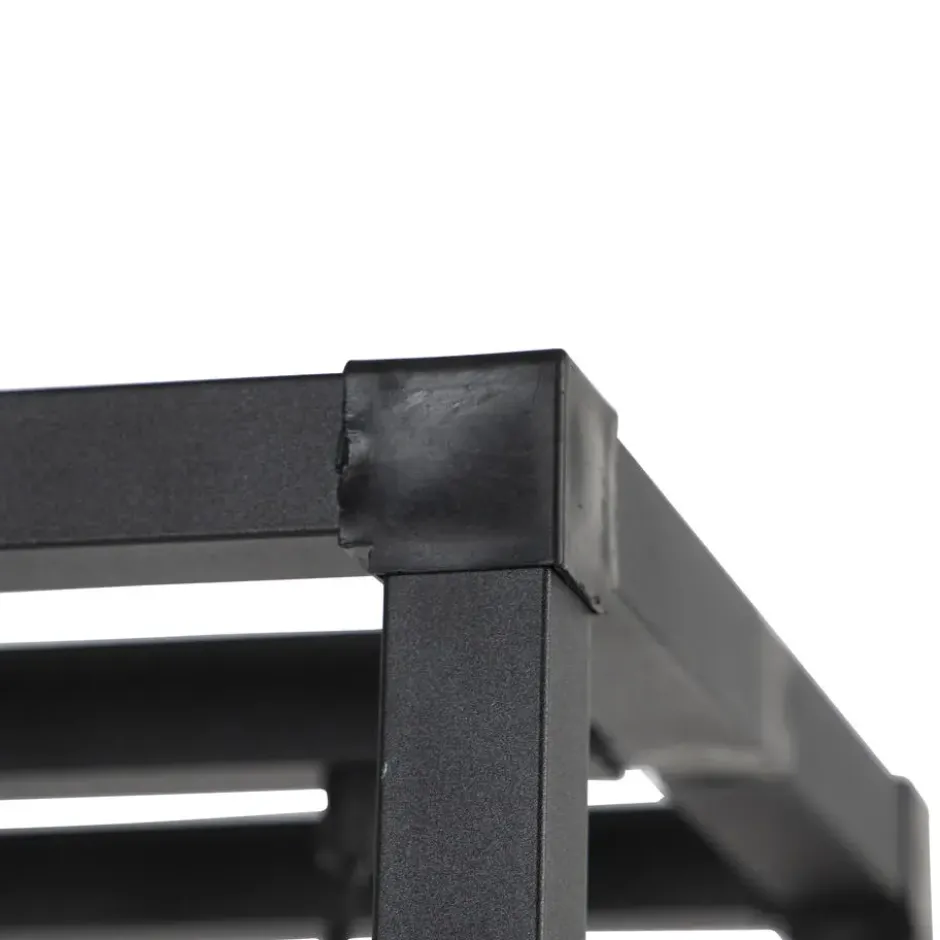 Qazqa vloerlamp big_cage zwart e27