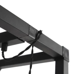 Qazqa vloerlamp big_cage zwart e27