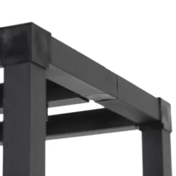 Qazqa vloerlamp big_cage zwart e27