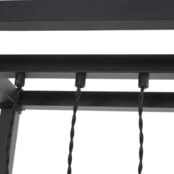 Qazqa vloerlamp big_cage zwart e27