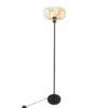 Qazqa vloerlamp bizle beige e27