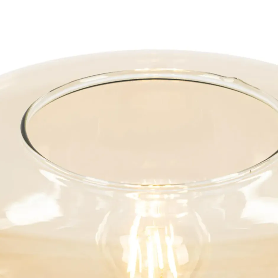 Qazqa vloerlamp bizle beige e27