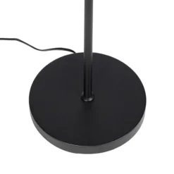 Qazqa vloerlamp buell zwart gu10