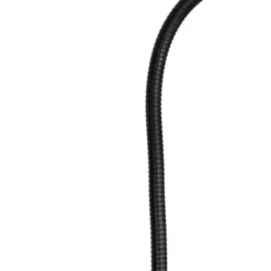 Qazqa vloerlamp carmen zwart e14