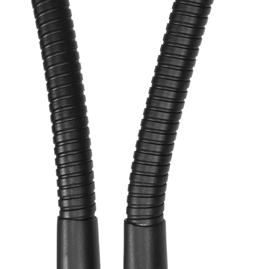 Qazqa vloerlamp carmen zwart e14