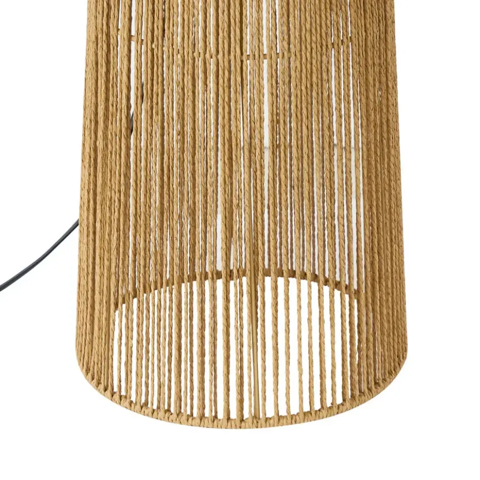 Qazqa vloerlamp dart beige e27