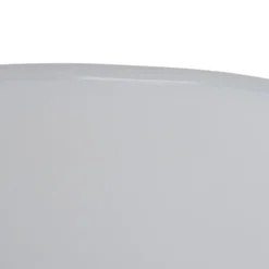 Qazqa vloerlamp flowerpot wit e27