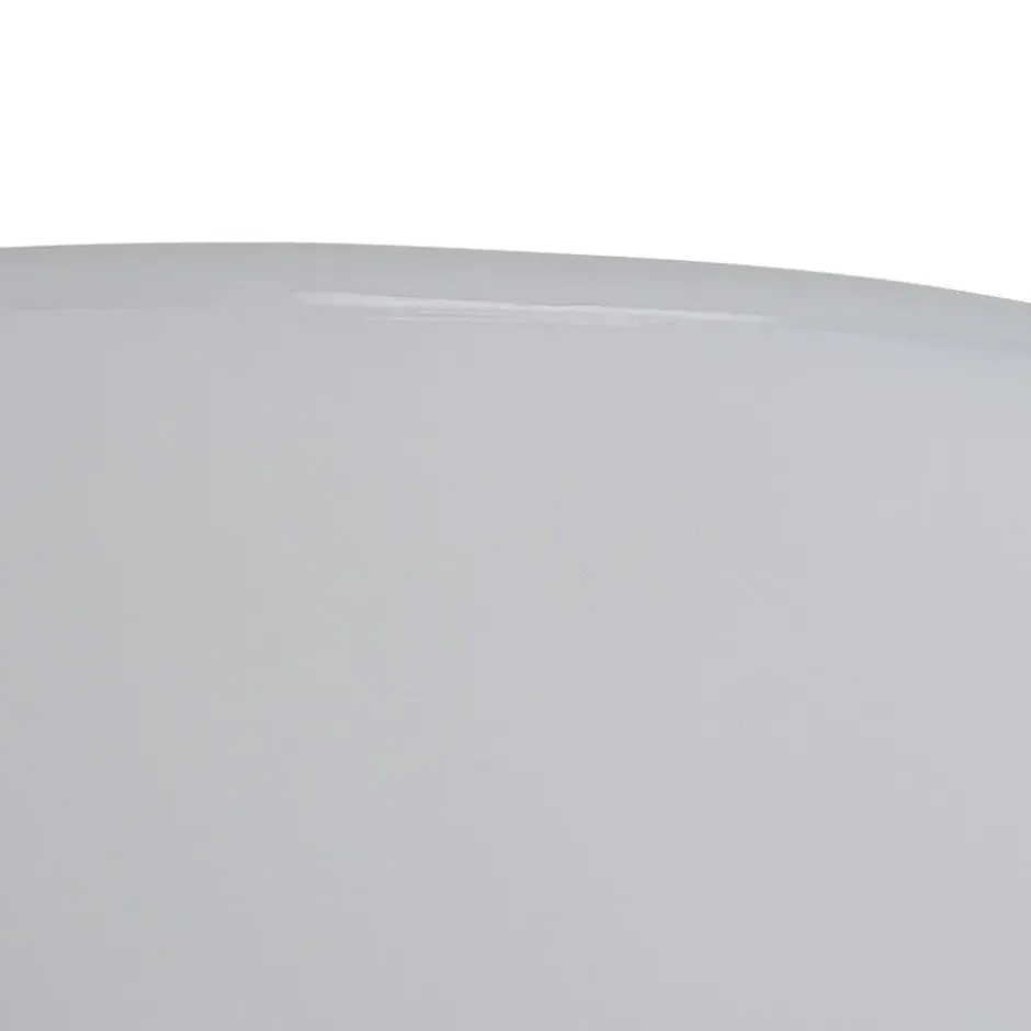 Qazqa vloerlamp flowerpot wit e27