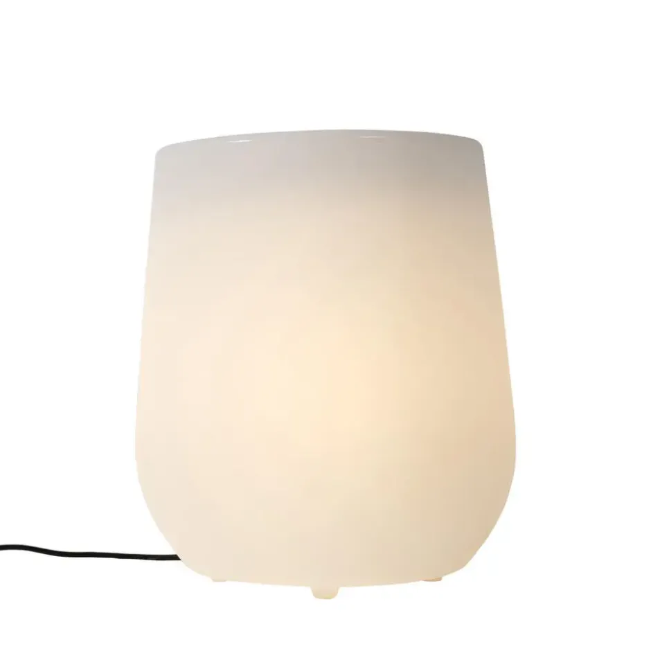 Qazqa vloerlamp flowerpot wit e27