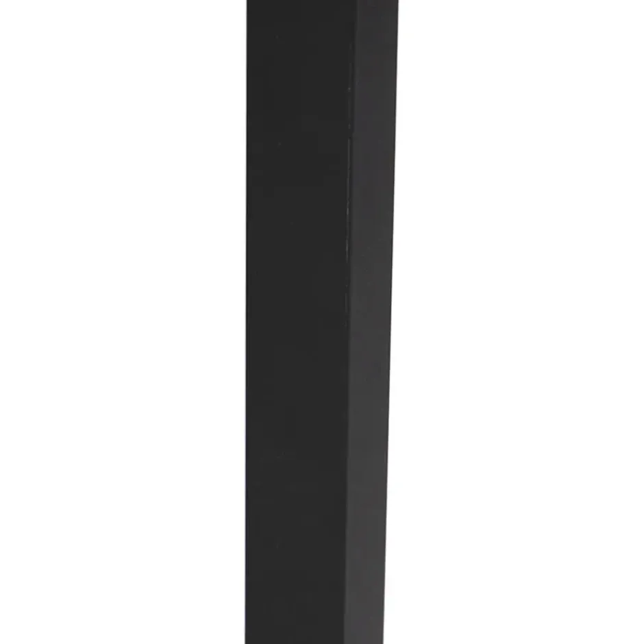 Qazqa vloerlamp jarra zwart e27