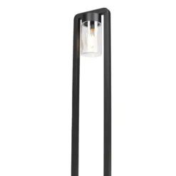 Qazqa vloerlamp jarra zwart e27