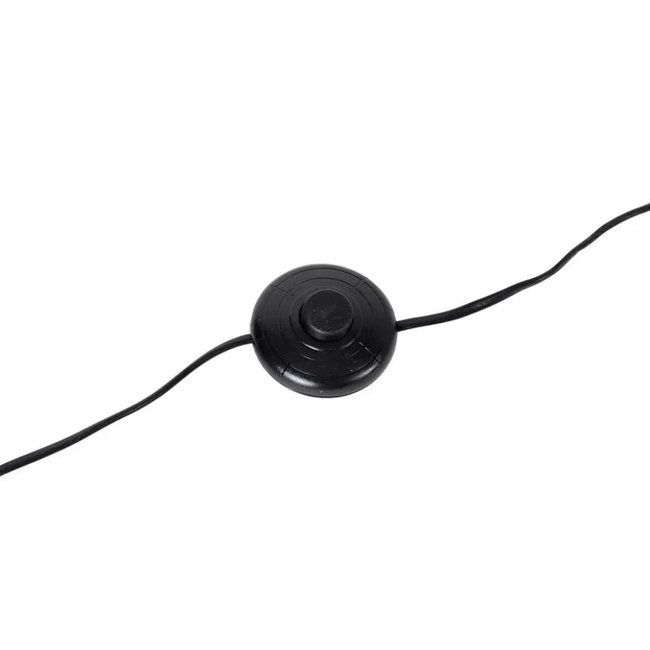 Qazqa vloerlamp kaso goudkleurig e27