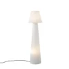 Qazqa vloerlamp katrijn wit e27