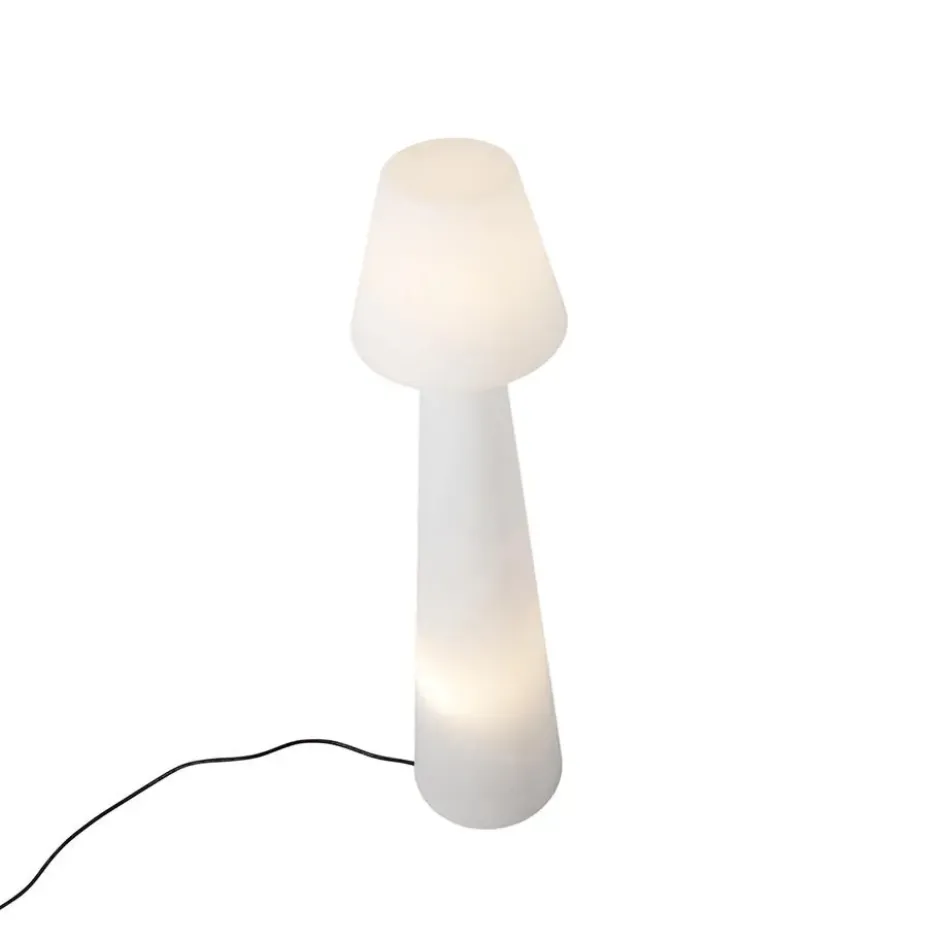 Qazqa vloerlamp katrijn wit e27