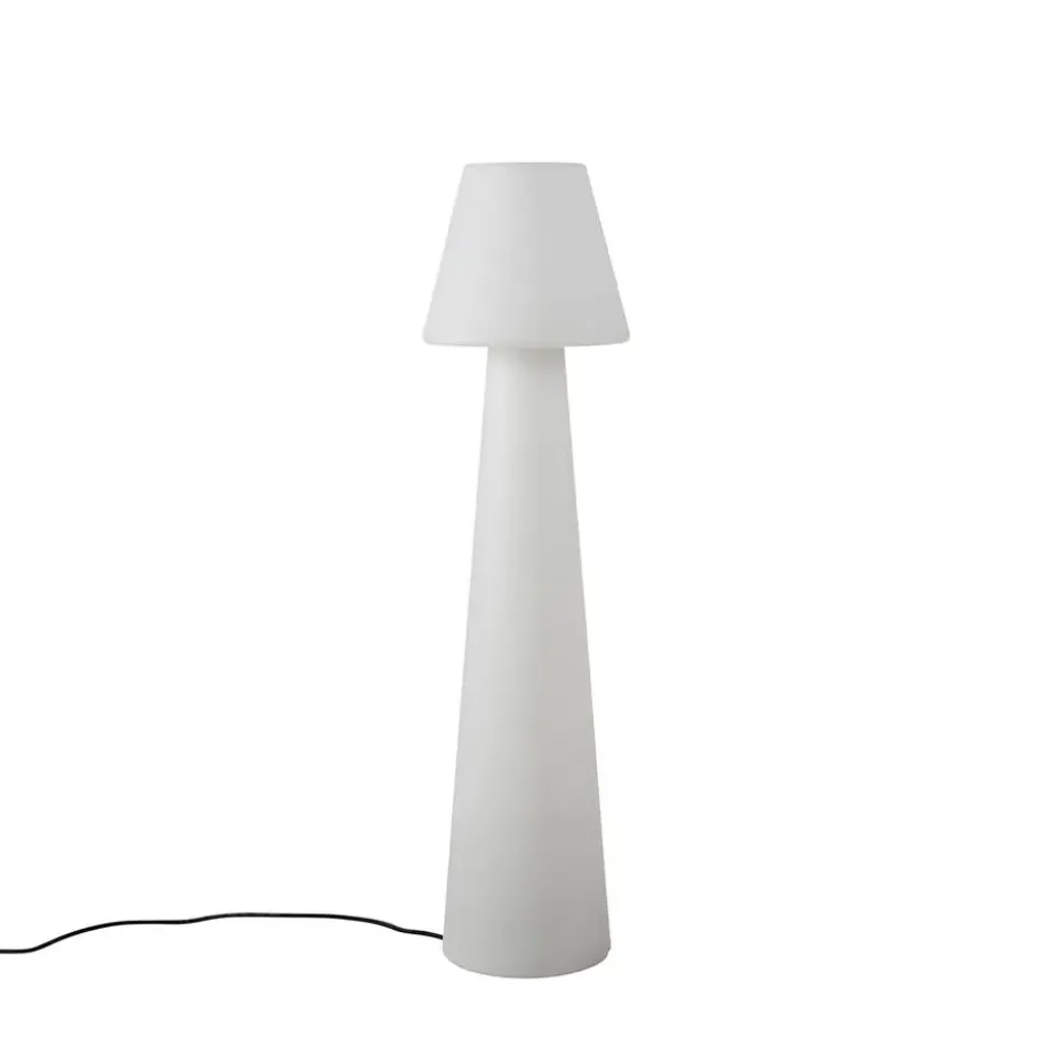Qazqa vloerlamp katrijn wit e27