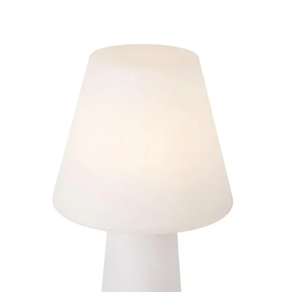 Qazqa vloerlamp katrijn wit e27
