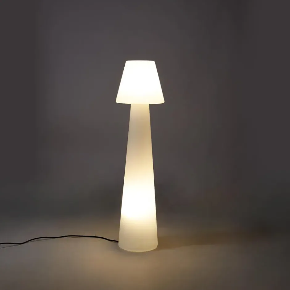 Qazqa vloerlamp katrijn wit e27