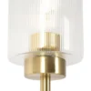 Qazqa vloerlamp laura goudkleurig e27