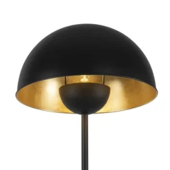Qazqa vloerlamp magnax zwart e27