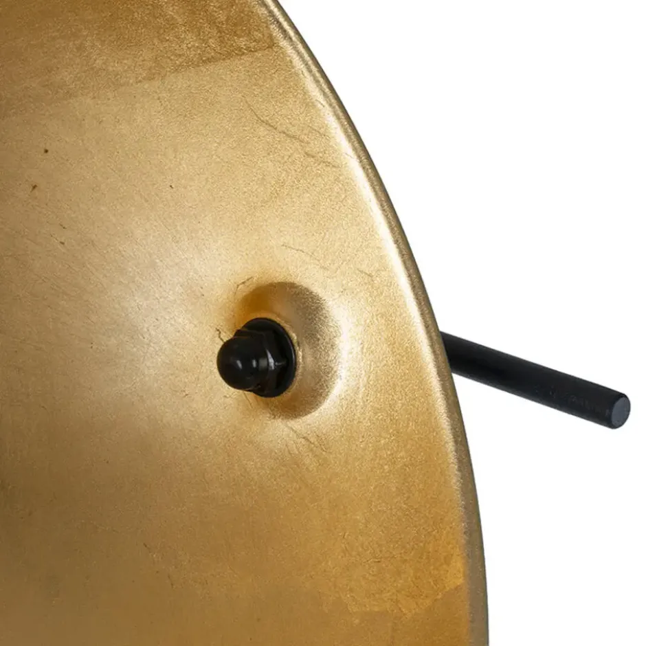 Qazqa vloerlamp magnax zwart e27