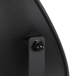 Qazqa vloerlamp magnax zwart e27