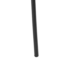 Qazqa vloerlamp mayelle zwart e27