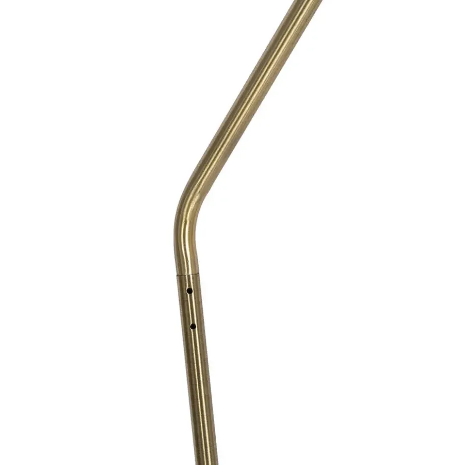 Qazqa vloerlamp milou geel e27