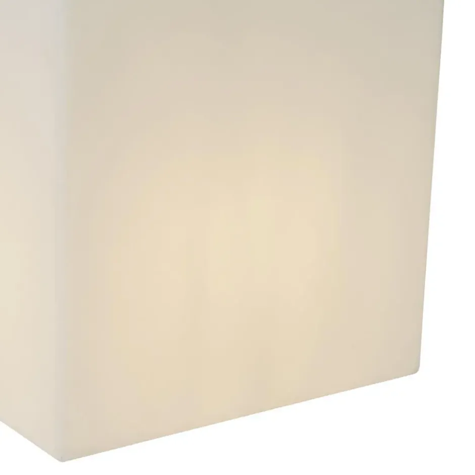 Qazqa vloerlamp nura wit e27