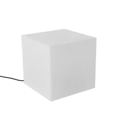 Qazqa vloerlamp nura wit e27