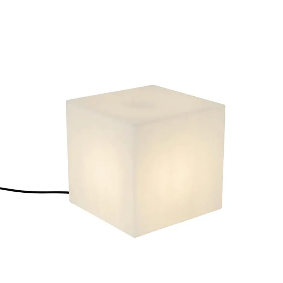 Qazqa vloerlamp nura wit e27