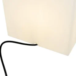 Qazqa vloerlamp nura wit e27