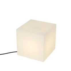 Qazqa vloerlamp nura wit e27
